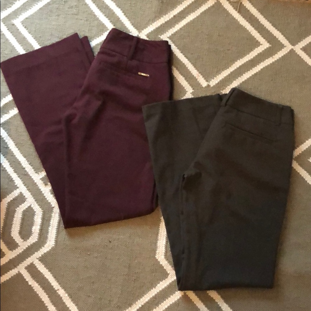 Two pairs of New York & Company Pants